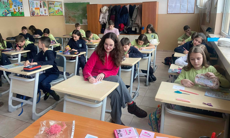 Денят на розовата фланелка при четвърти клас
